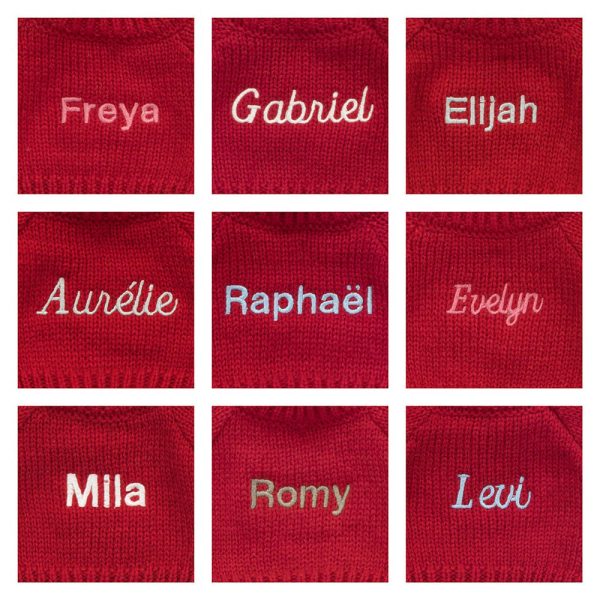 Bashful Monkey with Personalised Red Jumper