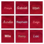 Bashful Shimmer Bunny with Personalised Red Jumper